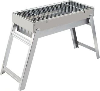 OEM Parrilla De Carb&oacute;n Plegable Port&aacute;til Para Mesa De Escritorio, Para Jard&iacute;n, Senderismo, Picnic Y Camping
