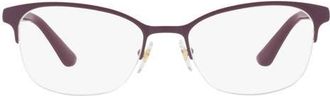 Vogue Eyewear 53mm Pillow Optical Glasses in Violet at Nordstrom