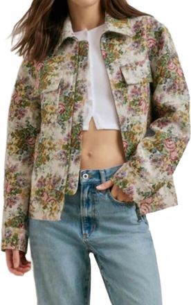 Favorite Daughter Rinnie Jacket In Floral Jacquard