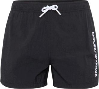 Emporio Armani Badmode, Heren, Zwart, L, Zwart Strandkleding Af 12330Uc 001