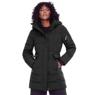 Alpine North KOOTNEY - Vegan Down Mid-Length Parka Coat in Black at Nordstrom, Size X-Large