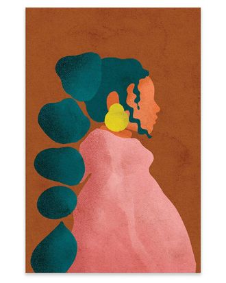 iCanvas Icanvas Kel Print On Acrylic Glass By Reyna Noriega