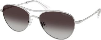 Swarovski Pilotenzonnebril - Dames - Zonnebrillen - Grijs - 56 MM - Accessoires