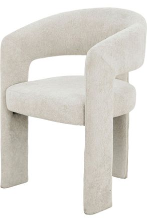 MID.YOU Mid.you Armlehnstuhl, Beige, Metall, Textil, 57x81.5x58 cm, Esszimmer, St&uuml;hle, Polsterst&uuml;hle