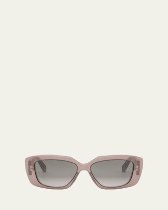 Celine Triomphe Acetate Butterfly Sunglasses
