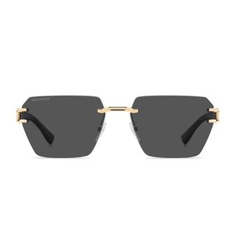Dsquared2 Sunglasses D2 0173/S 000 Gold/Grey Men