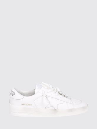 Golden Goose Sneakers basse Stardan in pelle di vitello con logo stampato