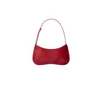 Jacquemus Shoulder Bags, female, Red, Size: ONE SIZE Le Bisou Shoulder Bag