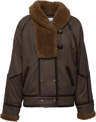 Isabel Marant Jassen, Dames, Bruin, M, Katoen, Olinka Jacket