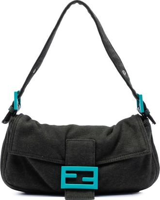 Fendi Pre-owned Fendi Wool Baguette Ladies 2355A.26424A.009