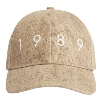 1989 STUDIO Zonneklep Hoed Stijlvolle Mode Accessoire - Heren - Petten - Beige - ONE Size - Accessoires