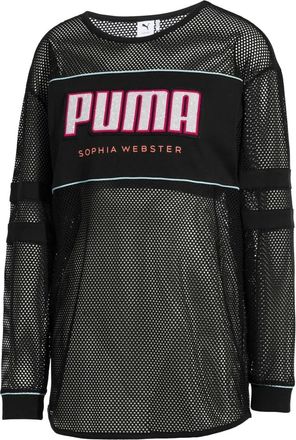 Puma Top a maniche lunghe - Nero