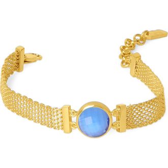 Dean Davidson Galleria Chain Bracelet in Iridescent Midnight Blue at Nordstrom