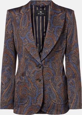 Etro Paisley jacquard blazer