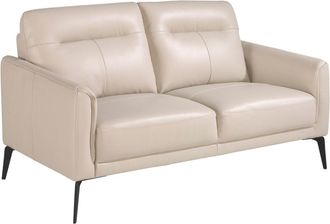Angel Cerd&aacute; Sof&aacute; 2 plazas piel gris taupe