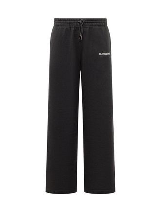 Burberry Black Loose Drawstring Pants