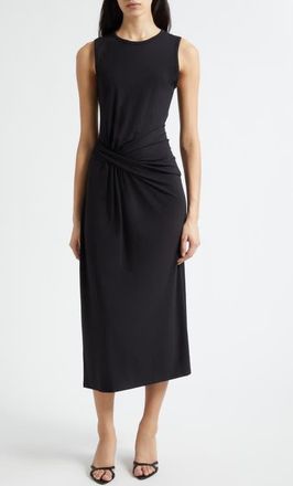 Ramy Brook Addison Sleeveless Midi Dress in Black at Nordstrom, Size Xx-Small