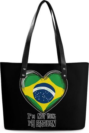 Generic Lm Not Yelling Lm Brazilian Tote Bags for Women Cute Shoulder Purses Handbags