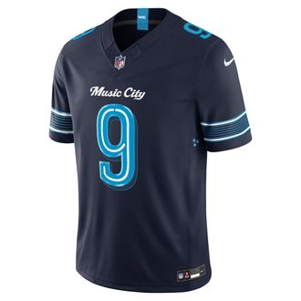 Nike Steve McNair Tennessee Titans Rivalries Collection Nike Mens Dri-FIT NFL Limited Jersey in Blue | 37NM0JFOW6T-VU3