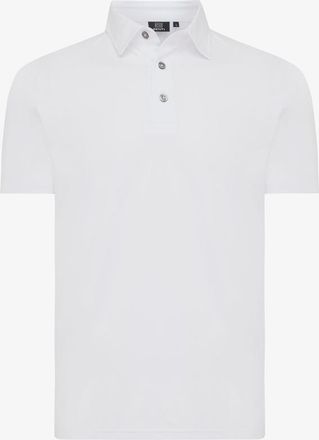 Genti Polo met 3 knopen | Wit