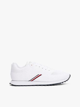 Tommy Hilfiger Contrast Texture Knit Trainers