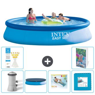 Intex Piscina Easy Set Redonda - 396x84 Cm - 7-piezas S303