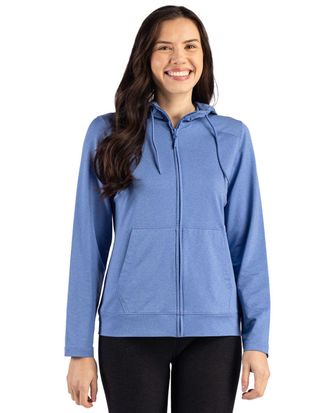 Clique Dash Recycled Womens Full Zip Hooded Sweatshirt