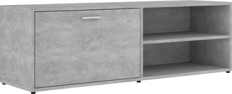 vidaXL Vidaxl - Mueble De Tv Madera Contrachapada Gris Hormig&oacute;n 120x34x37 Cm