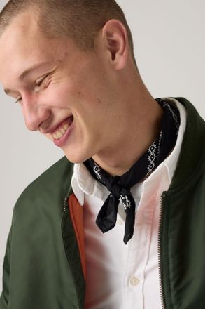 Levi's Bandana con stampa cashmere - Uomo - One Size - Nero / Black
