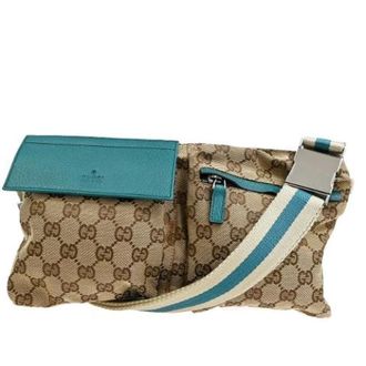 Gucci Vintage, unisex, Beige, ONE Size, Pre-owned Canvas Heuptas