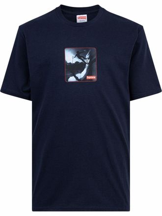 SUPREME T-shirt met korte mouwen - Blauw
