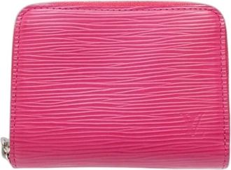 Louis Vuitton Pre-owned Wallets, female, Pink, Size: ONE SIZE Pre-owned Leather Wallet