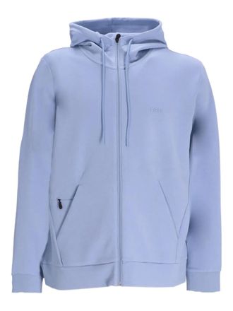 BOSS Saggy hoodie - Blauw