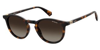 Polaroid PLD 6102/S/X Polarized 086/LA Mens Sunglasses Tortoiseshell Size 51