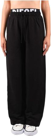 Diesel Pantaloni Leslie-D-Pop - - Trousers - Donna - Nero - L