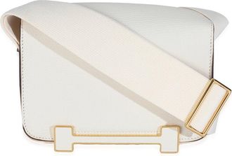 Herm&egrave;s White Chevre Mysore Geta GHW (Authentic Pre-Loved)