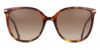 Carolina Herrera HER 0229/S WR9/HA Womens Sunglasses Tortoiseshell Size 55