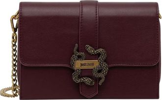 Just Cavalli Cross Body Bags - Dames - Schoudertassen - Bruin - ONE Size - Leer - Tassen