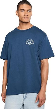 Quiksilver Bubble Arch Screen T-Shirts Mens T Shirt Dark Denim : 2XL, Cotton