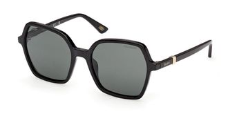 Skechers SE00170 Polarized 01R Womens Sunglasses Black Size 54