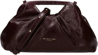 My Best Bags Firenze Janine Handtas - Dames - Tassen - Rood - Maat: ONE Size Zijde