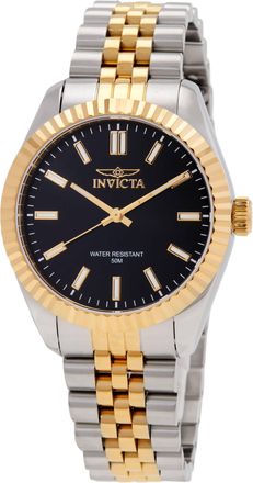 Invicta Specialty Quartz Black Dial Ladies Watch 47499