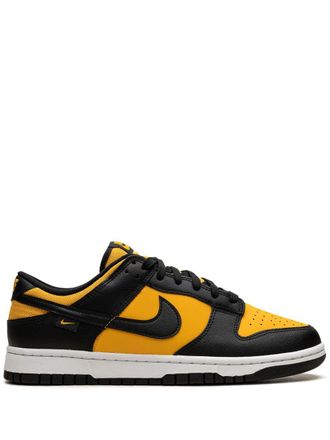 Nike Dunk Low Black/University Gold sneakers - men - Rubber/Mesh/Fabric/Leather - 9.5 - Yellow