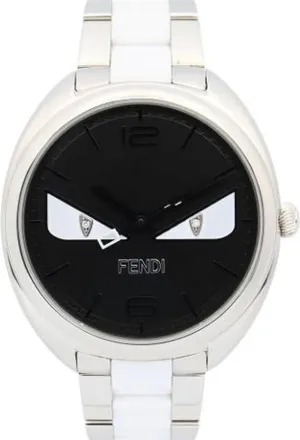 Fendi Pre-owned Watches, female, Black, Size: ONE SIZE Pre-owned Stainless Steel Watch