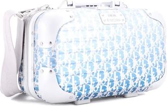 Dior Dior x Rimowa Hand Case Oblique Aluminum satchel - women - Metal - One Size - Blue