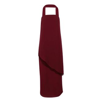 Baobab Baobab Collection, Party Dresses, female, Red, Size: S Long double-layer dress with scarf