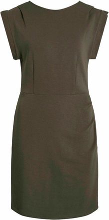 Vila Aansluitende jurk met korte mouwen