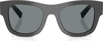 Dolce & Gabbana Eyewear Zonnebril met vierkant montuur - Grijs