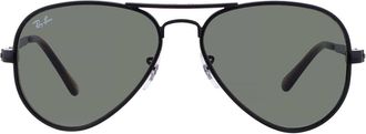 Ray-Ban Ray Ban Aviator Max Green Pilot Unisex Sunglasses RB3925 002/31 58