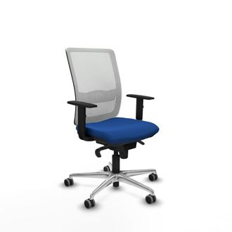 Piqueras y Crespo Silla Piqueras Y Crespo Haches Azul Aluminio C&oacute;moda